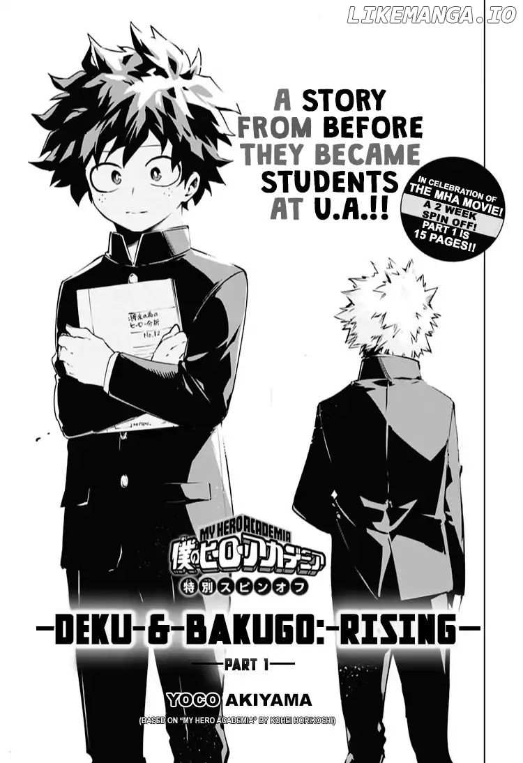 Deku & Bakugo: Rising chapter 1 - page 2
