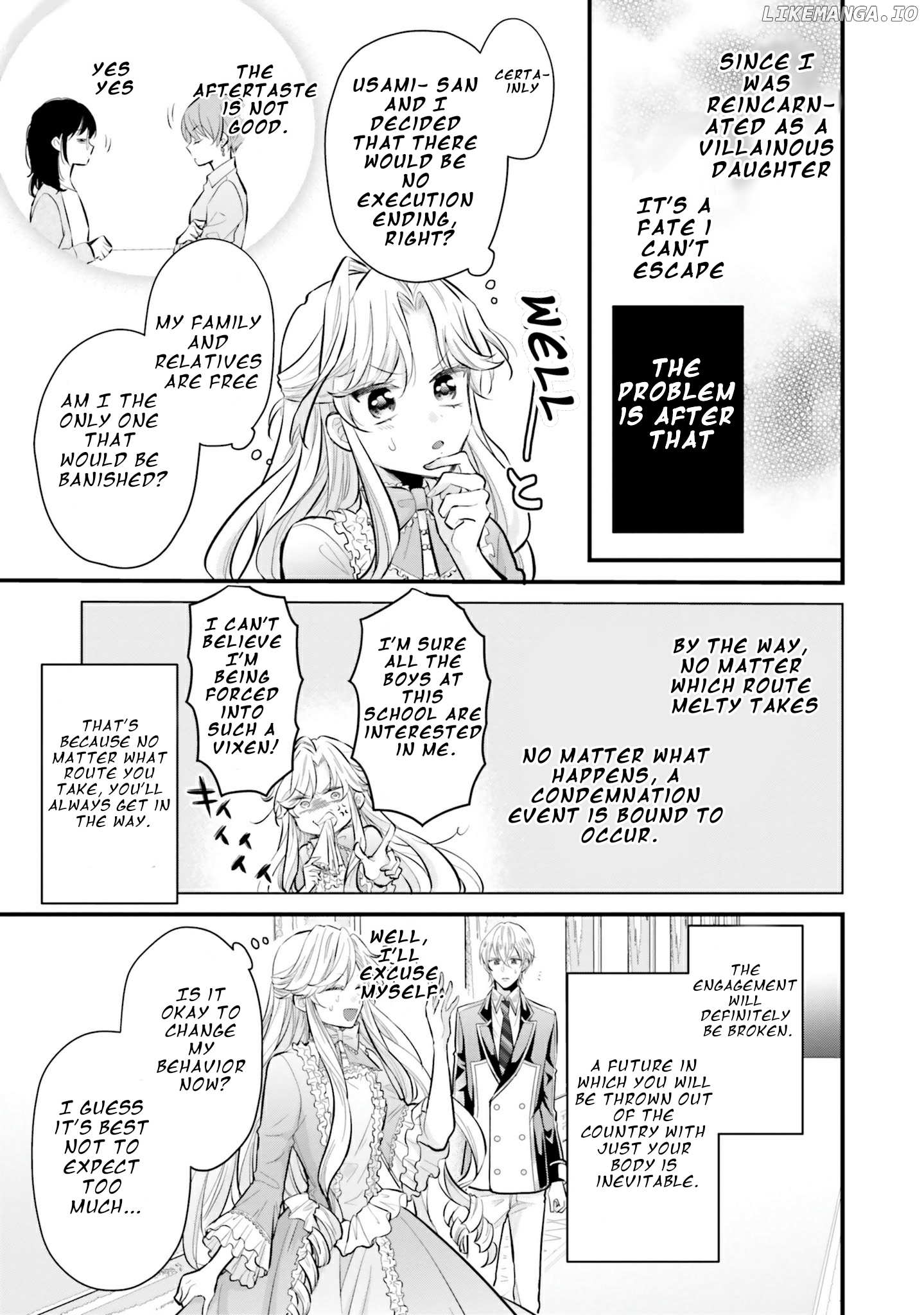 The Villain Daughter Wants to make an Otome Game even if she seincarnates in Another world! Why am I involved in hiding my hobby? Chapter 2.2 - page 10