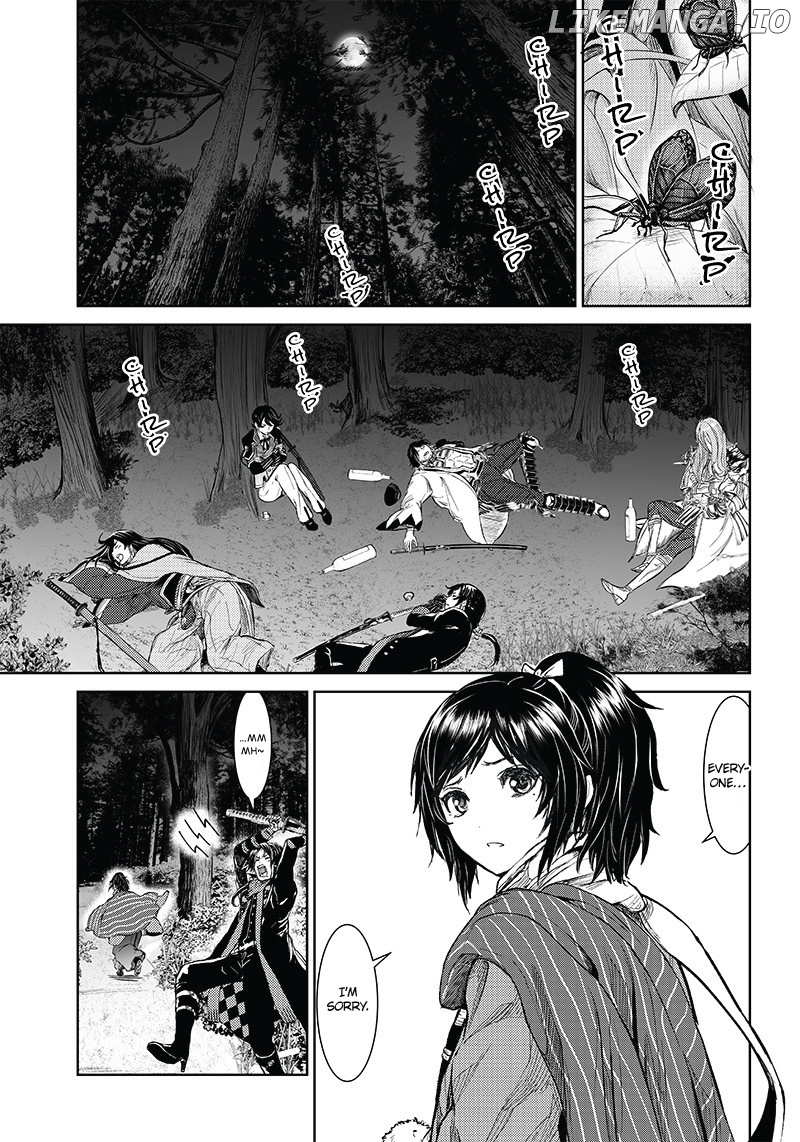 Manga Musical "Touken Ranbu" Bakumatsu Tenrouden chapter 3 - page 4