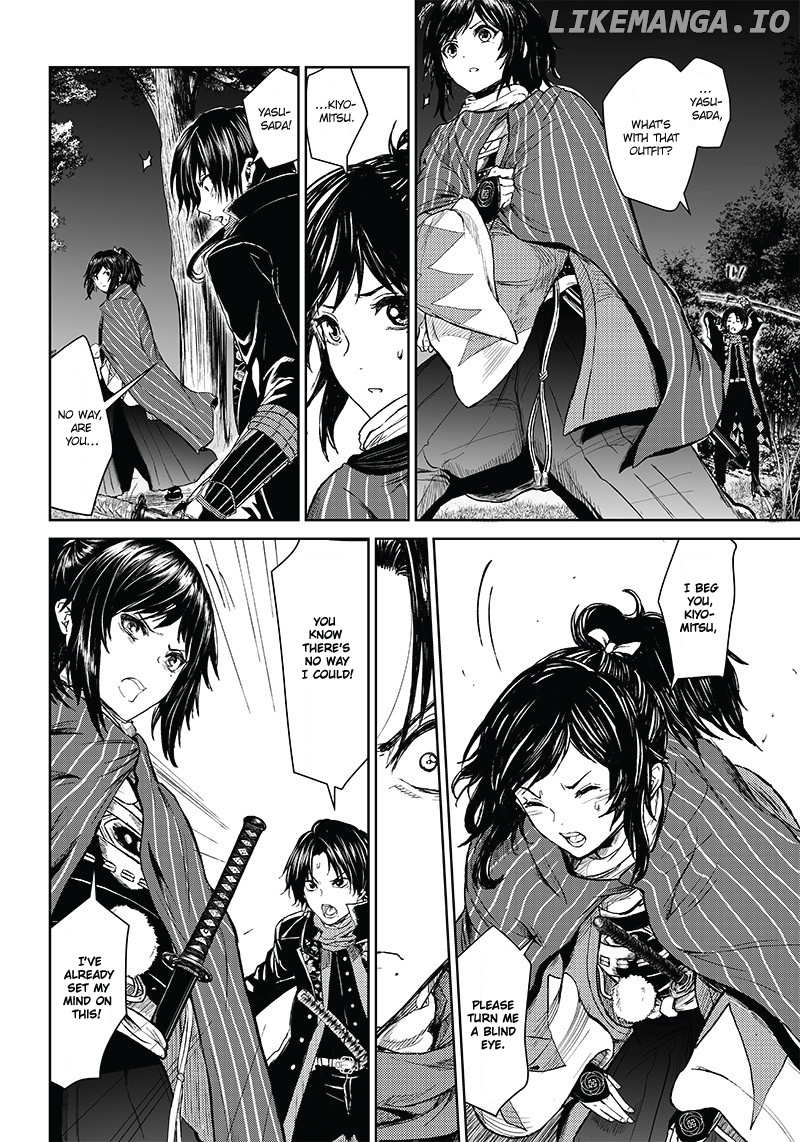 Manga Musical "Touken Ranbu" Bakumatsu Tenrouden chapter 3 - page 5